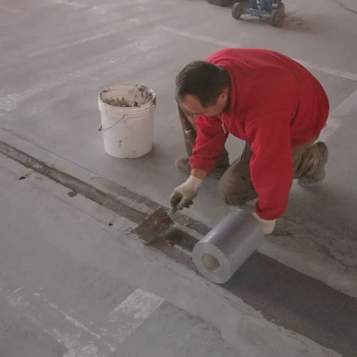 Hyphlon Epoxy Taping Installation | Waterproofing Services by Area | Antrix Constructions